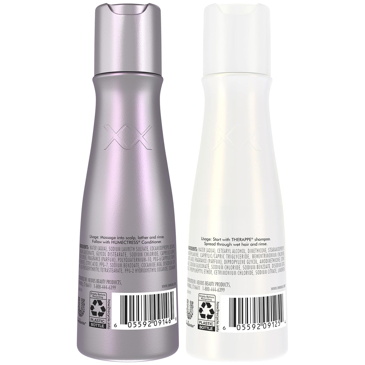 Nexxus Travel Shampoo bottle 3 Oz with label