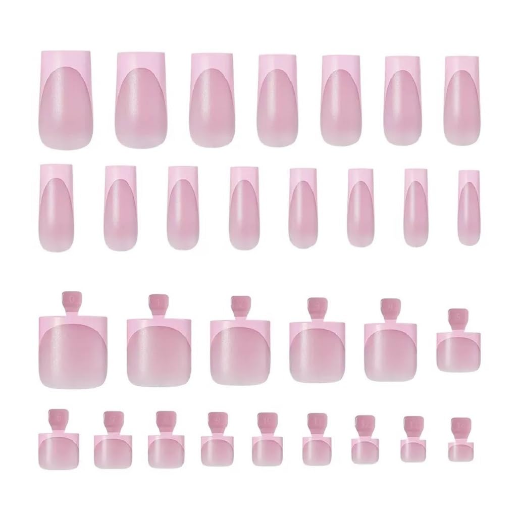 NHIXK press on nails showing various styles and sizes