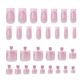 NHIXK press on nails showing various styles and sizes