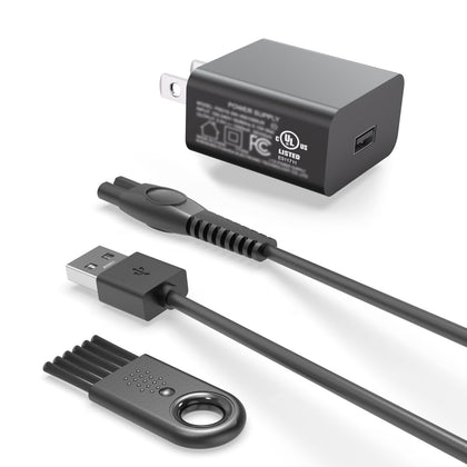 Nicpower 5V Fast Charger front view with connector