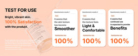 NIDA Salmon PDRN Peptide Serum 50ml texture on skin