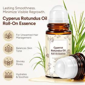 NIFEISHI Cyperus Rotundus Oil Roll-On Essence close-up of bottle