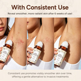 NIFEISHI Cyperus Rotundus Oil Roll-On Essence with other skincare products