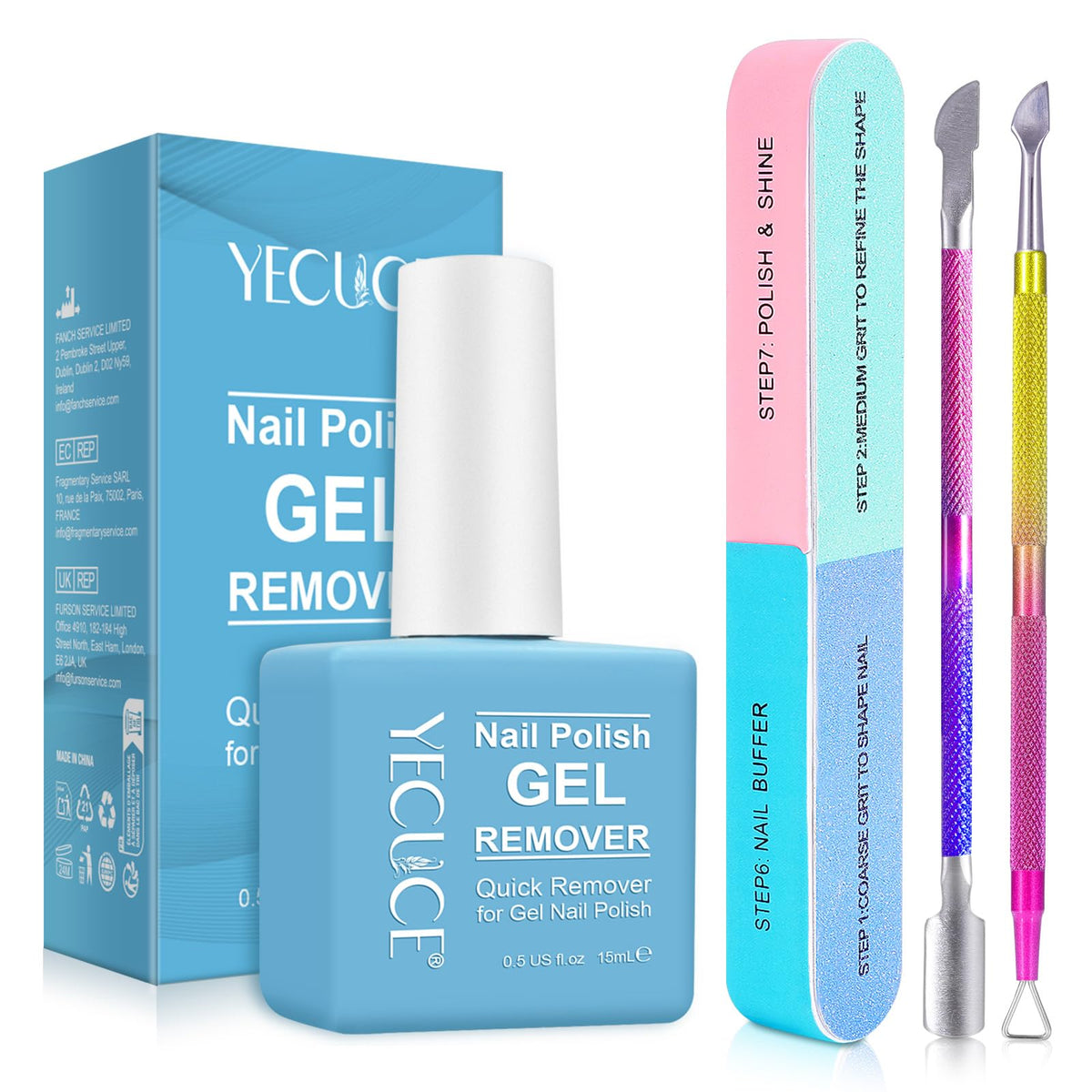 NIFEISHI Gel Nail Polish Remover Kit packaging front view