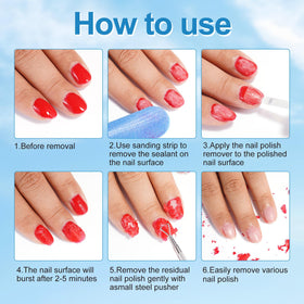 NIFEISHI Gel Nail Polish Remover packaging details