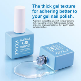 NIFEISHI Gel Polish Remover application on nails