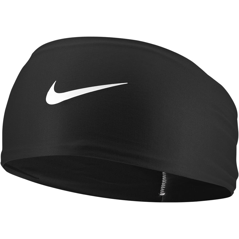 Nike Dri-Fit Fury Classic Wide Headband in black