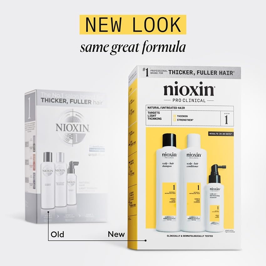 NIOXIN Cleanser Shampoo bottle from the Scalp + Hair Thickening System
