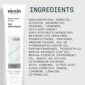 NIOXIN Density Defend Hair Thickening Gel packaging