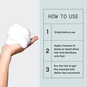 NIOXIN Density Defend Styling Mousse 6.7 Fl oz in lifestyle setting