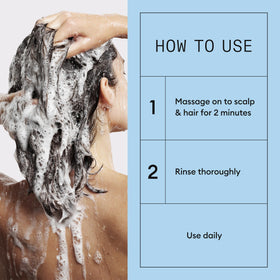NIOXIN Hair Fall Defense Shampoo 1111g with a brush and hair strands
