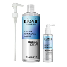 NIOXIN Hair Fall Defense Shampoo 1L with liter pump
