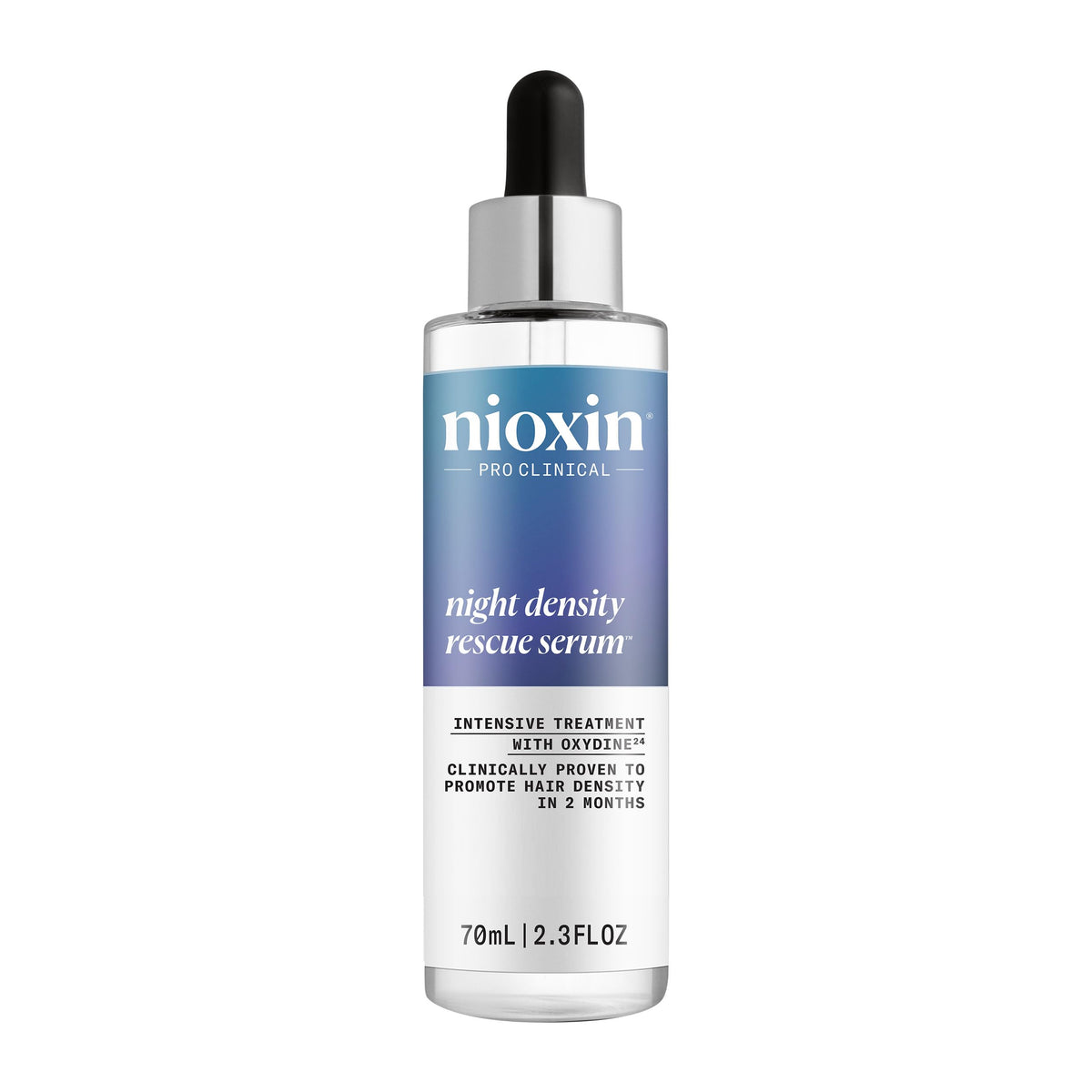 NIOXIN Night Density Rescue Serum 2.4 Fl oz front view