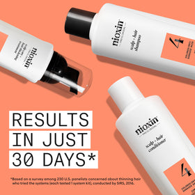 NIOXIN scalp bottle from Scalp + Hair Thickening System 4