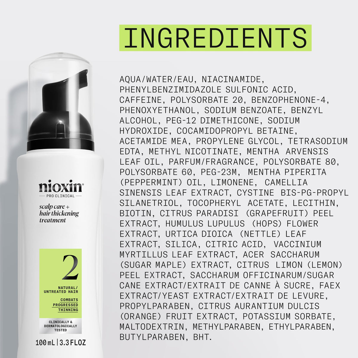 NIOXIN Scalp Care Leave-In lifestyle scene