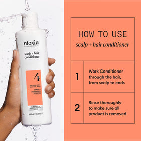 Nioxin Scalp Care Thickening Conditioner 345g texture close-up