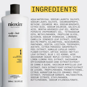 NIOXIN Scalp + Hair Thickening Shampoo with conditioner and