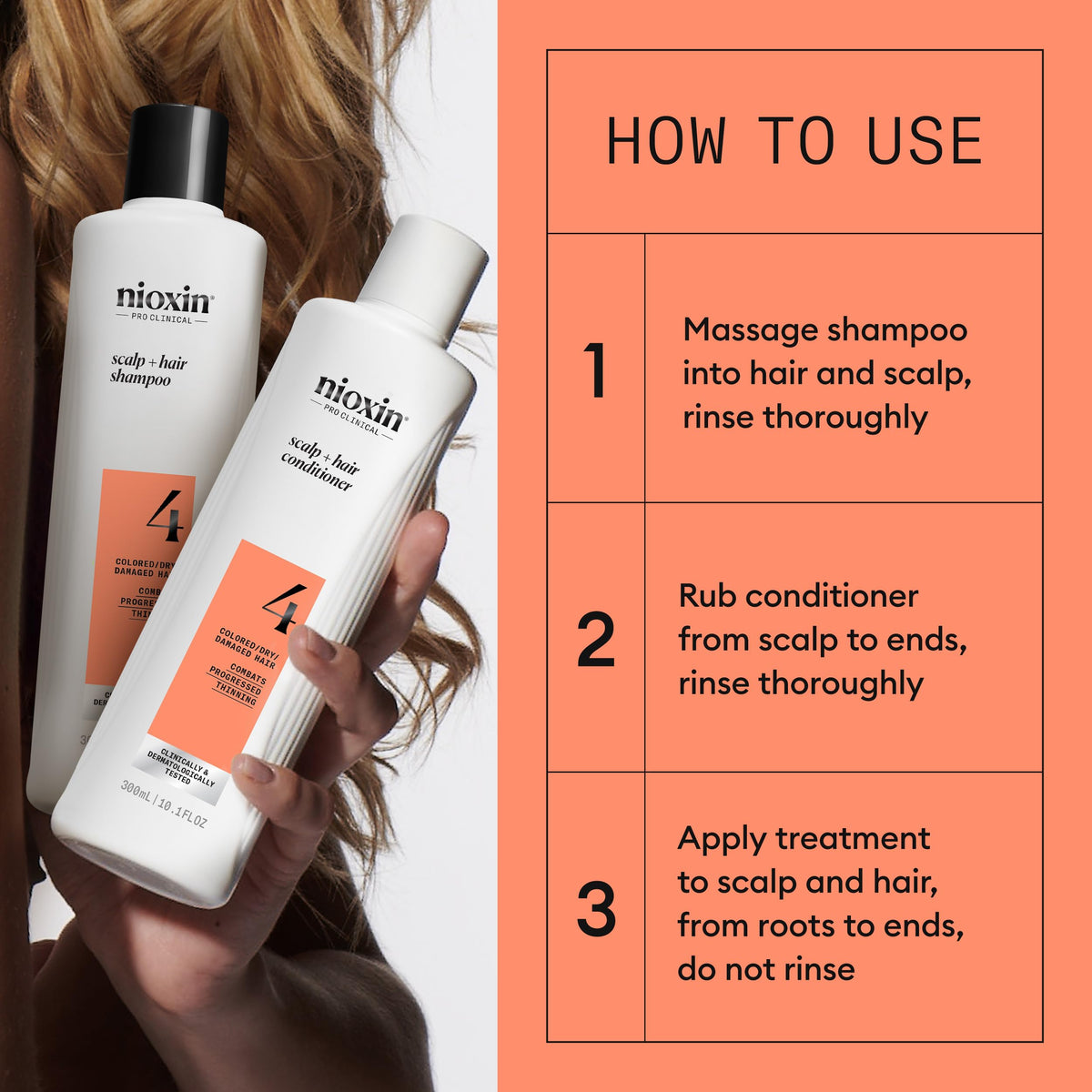 NIOXIN Scalp + Hair Thickening System 4 packaging details
