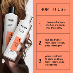 NIOXIN Scalp + Hair Thickening System 4 packaging details