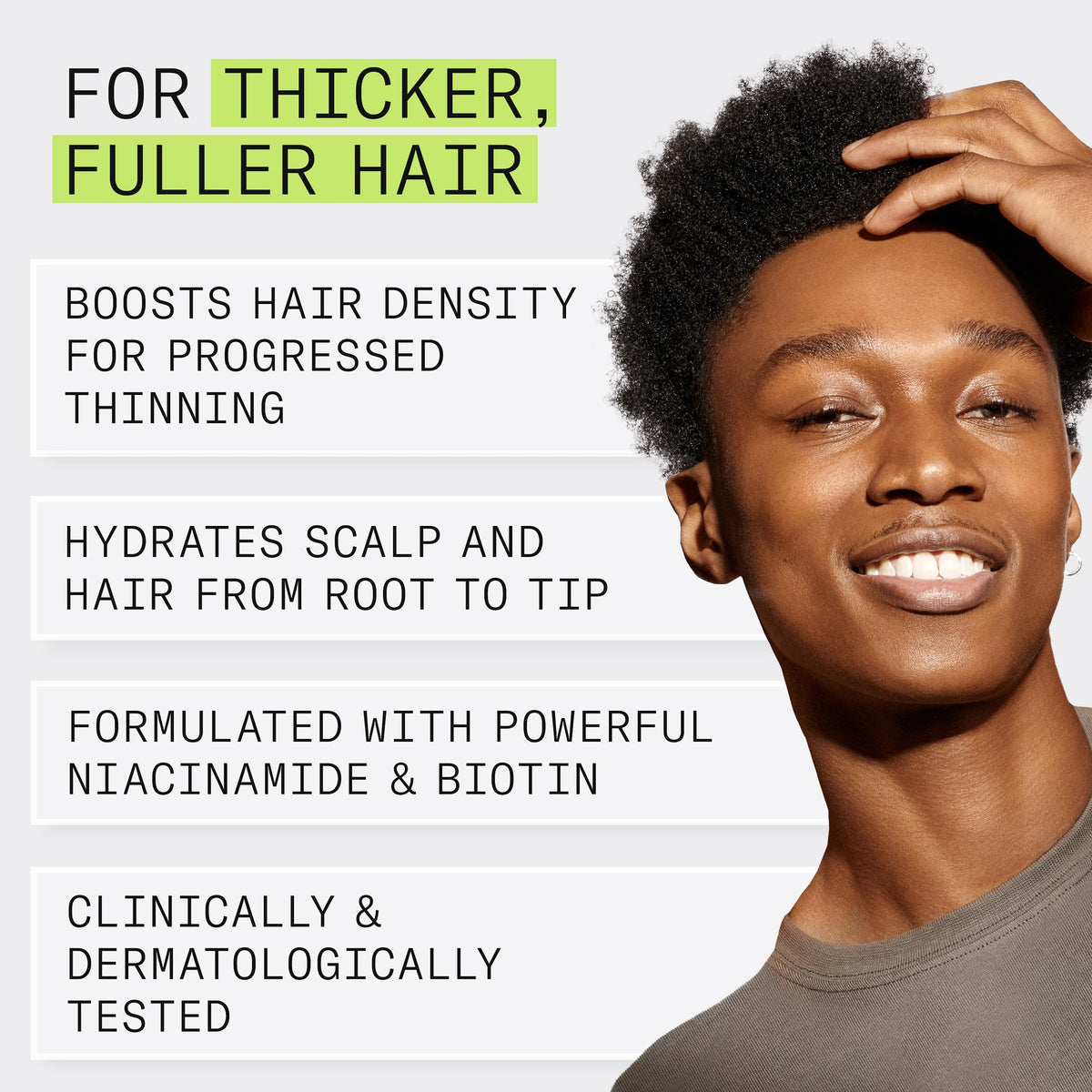 NIOXIN System 2 Leave-In application on scalp