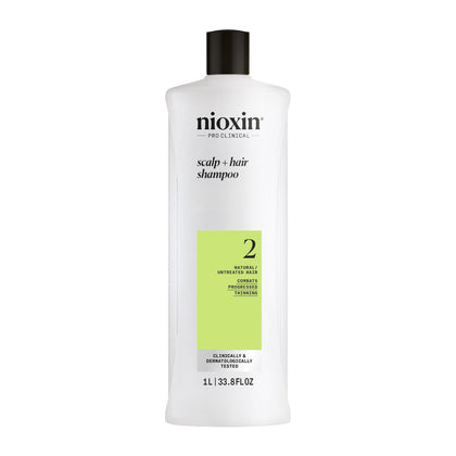 NIOXIN System 2 Scalp Care Shampoo 1110g front view