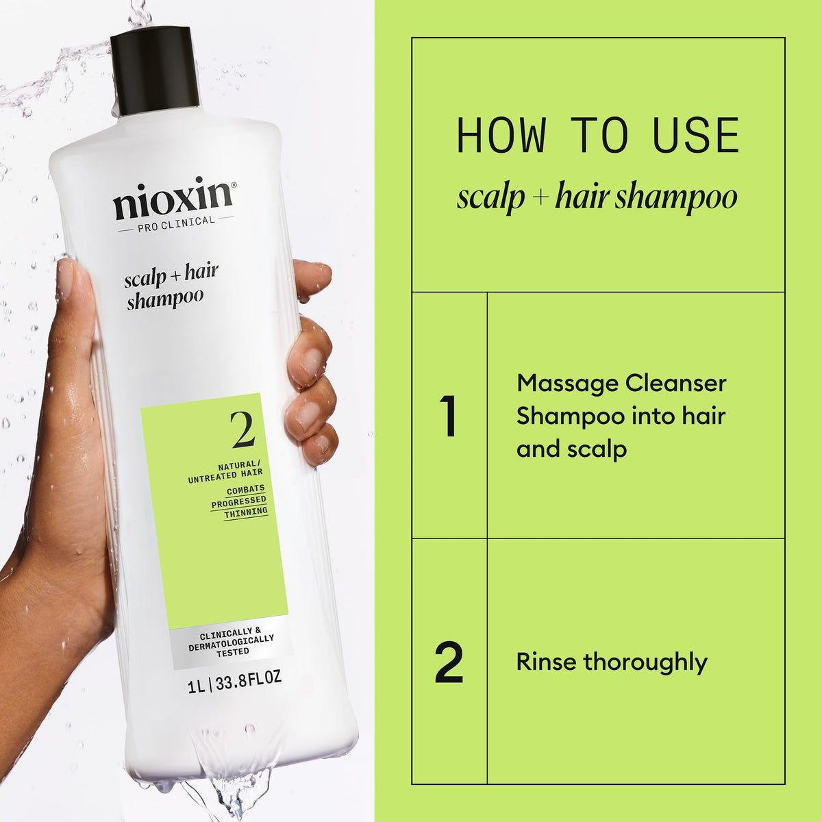 NIOXIN System 2 Shampoo & Conditioner Set packaging