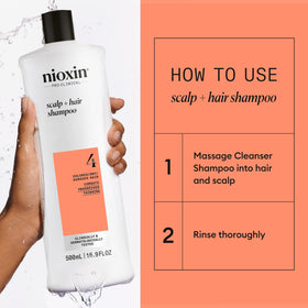 NIOXIN System 4 Shampoo with conditioner and