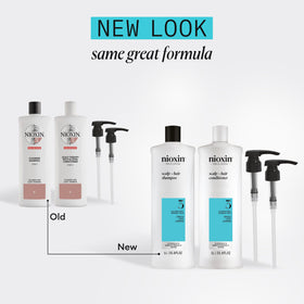 NIOXIN System Kit 3 bottles side view