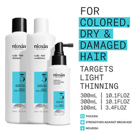 NIOXIN System Kit 3 conditioner bottle back view
