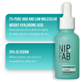 Nip+Fab Hyaluronic Fix Extreme 4 2% Concentrate 30ML dropper close-up
