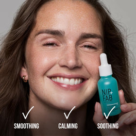 Nip+Fab Hyaluronic Fix Extreme 4 2% Concentrate 30ML on a bathroom counter