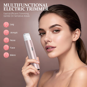 NIPOO Bikini Trimmer showcasing IPX7 waterproof feature