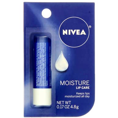 NIVEA A Kiss of Moisture Essential Lip Care product with natural ingredients