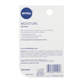 NIVEA A Kiss of Moisture Essential Lip Care texture on skin