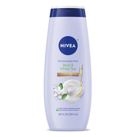 NIVEA Basil and White Tea Body Wash 20 FL OZ front view