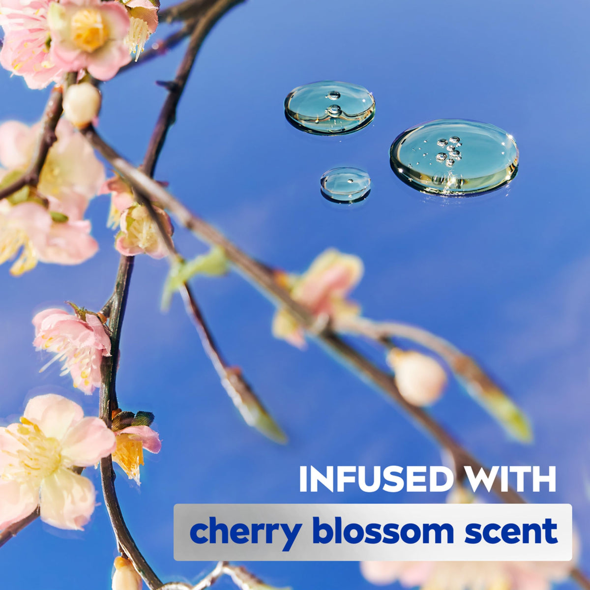 NIVEA Cherry Blossom Body Lotion packaging details
