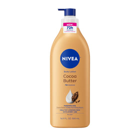 NIVEA Cocoa Butter Body Lotion 16.9 oz front view