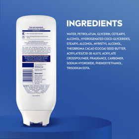 NIVEA Cocoa Butter In-Shower Lotion on wet skin
