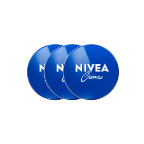 NIVEA Creme 8.4 oz tin front view with classic blue design