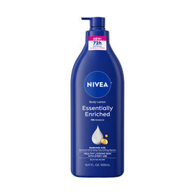 NIVEA Essentially Enriched Body Lotion 16.9 Oz front view