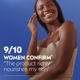 NIVEA Essentially Enriched Body Lotion application on hands
