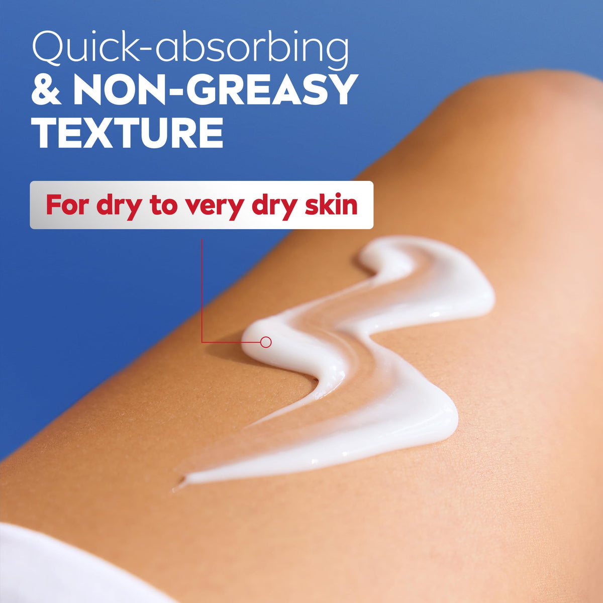 NIVEA Intense Healing Body Lotion texture close-up