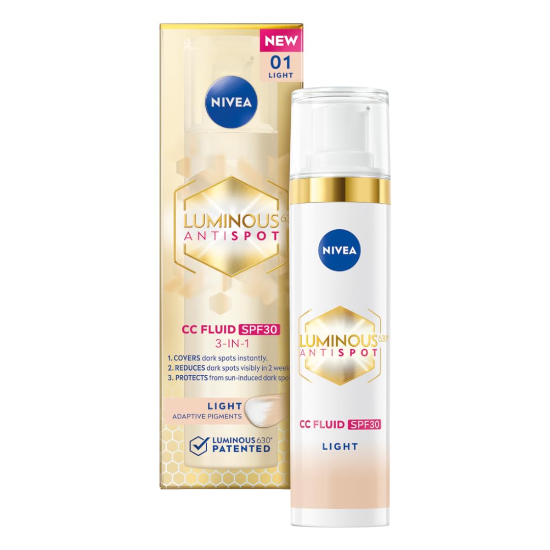 NIVEA Luminous630 CC Cream Light 40 ml front view