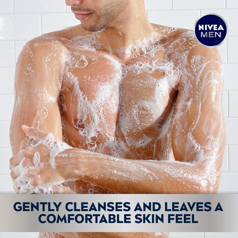 NIVEA MEN Energy Body Wash texture close-up