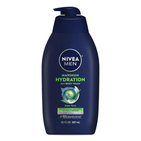 NIVEA MEN Maximum Hydration Body Wash 30 Fl Oz front view