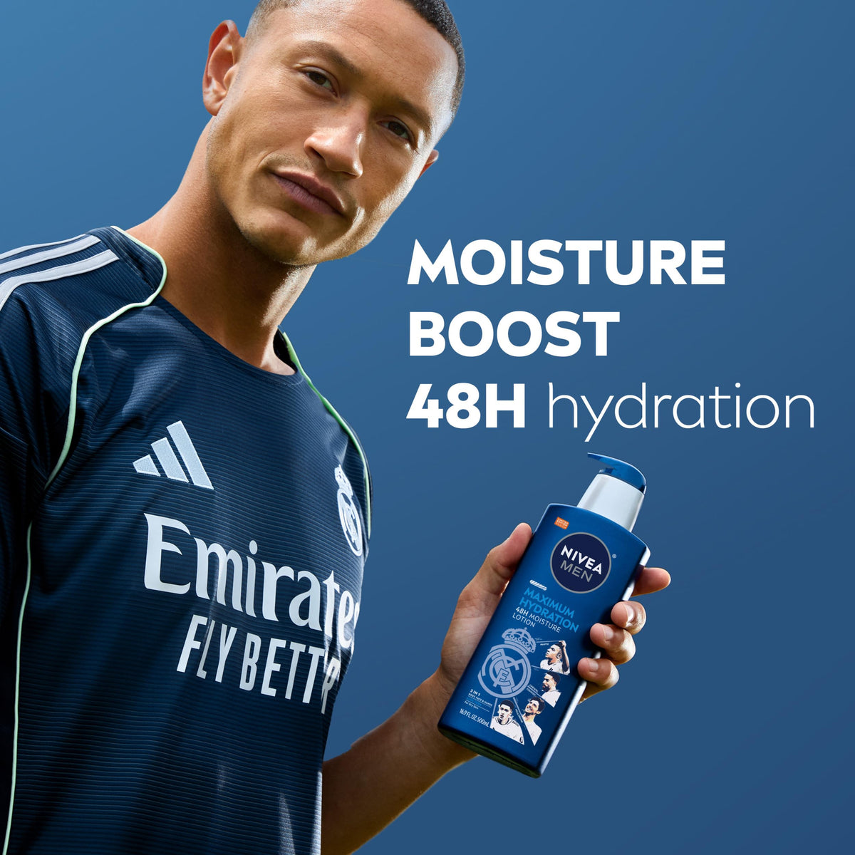 NIVEA MEN Maximum Hydration Lotion texture close-up
