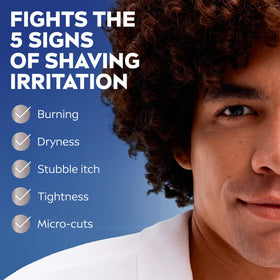 NIVEA MEN Sensitive Shave Foam can back view