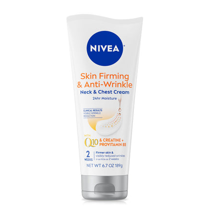 NIVEA Neck & Chest Firming Anti Wrinkle Cream 6.7 oz tube front view