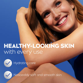 NIVEA Original Moisture Body Lotion on a bathroom counter