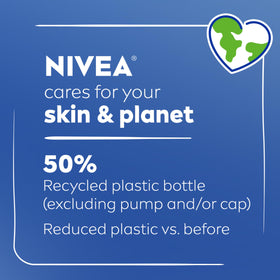 NIVEA Original Moisture Body Lotion with recycled plastic packaging